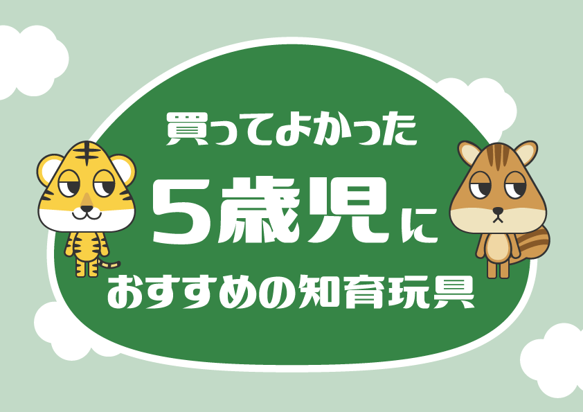 5歳児に買ってよかったおすすめ知育玩具